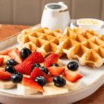 Waffles con Frutas